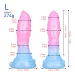 Fantasy Girl Dildo Pink Top-Grade Silicone