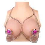 Hello Kitty Nipple Clamps with Plush Pendants