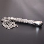 Metal Flogger With Diamond Handle