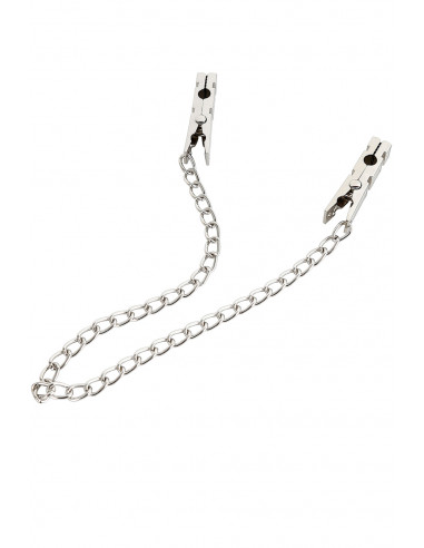 Anesidora Metal Nipple Clamps With Chain