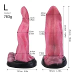 Monster Tongue Dildo Wolf Fantasy Design