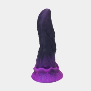 Purple Monster Dildo Intricate Texture