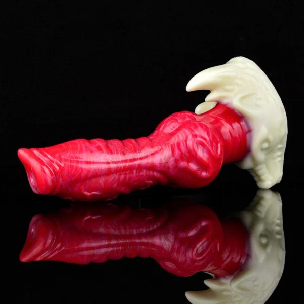 Riding Dog Dildo Silky-Smooth Silicone