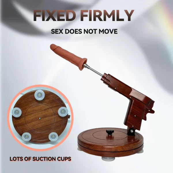 Sheyay Vintage Style Wooden Fuck Machine Dildo