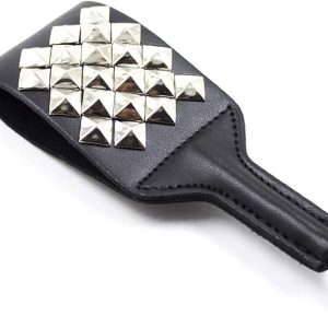 Spiked Paddle Bdsm Leather Desgin