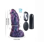 Swamp Monster Dildo Electric 6.5 Inch