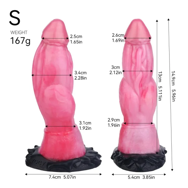 T Rex Dildo Fantasy Monster 8 Inches