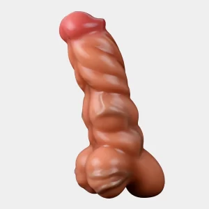 Vibrating Muscle Dildo Thick 10.3 Inch