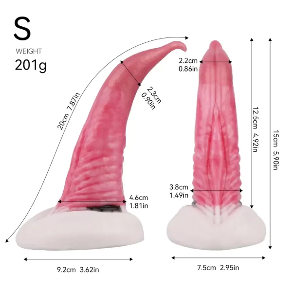 Whale Dildo Premium Silicone - 5 Sizes