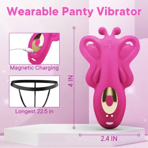 Butterfly Panty Vibrator App Controlled