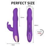 Rabbit Spinning Bead Vibrator​ Premium silicone