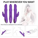 Rabbit Spinning Bead Vibrator​ Premium silicone