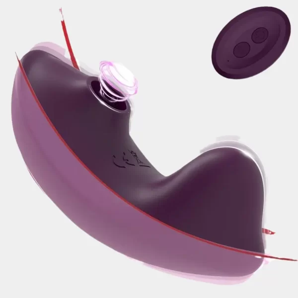 Sucking Wearable Vibrator With Remote Control