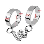 Stainless Steel Bondage Cuffs 4 Sizes