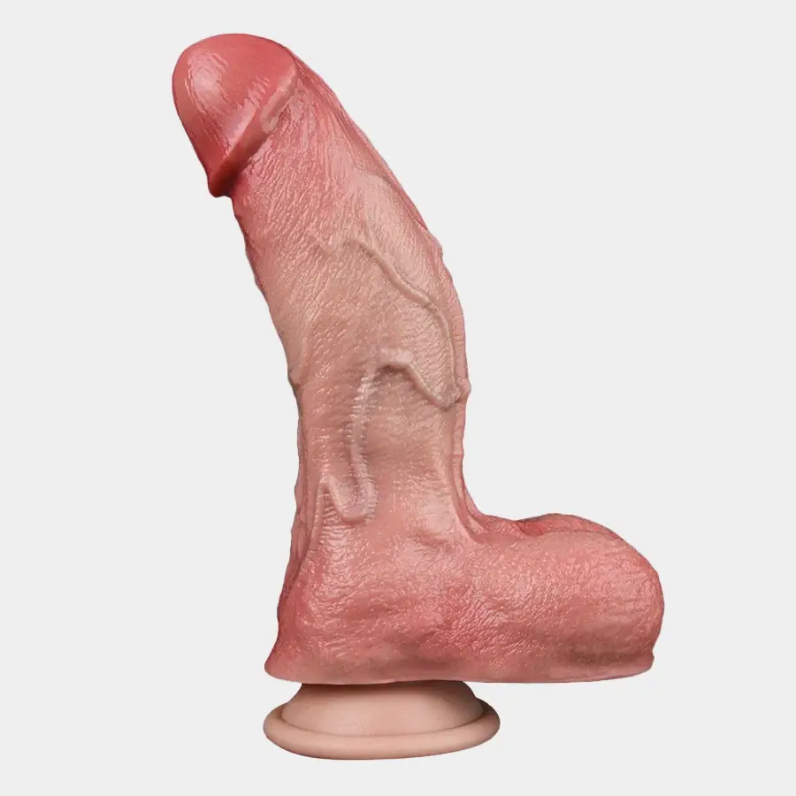 7 Inch Lifelike Double Layered Dildo With Suction Cup