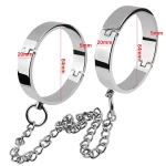 Stainless Steel Bondage Cuffs 4 Sizes