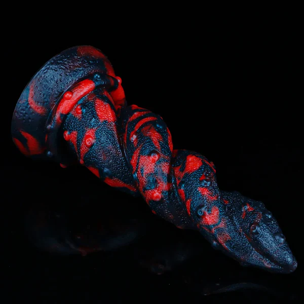 Blood Dragon Dildo Tentacle Design 7.8 Inches