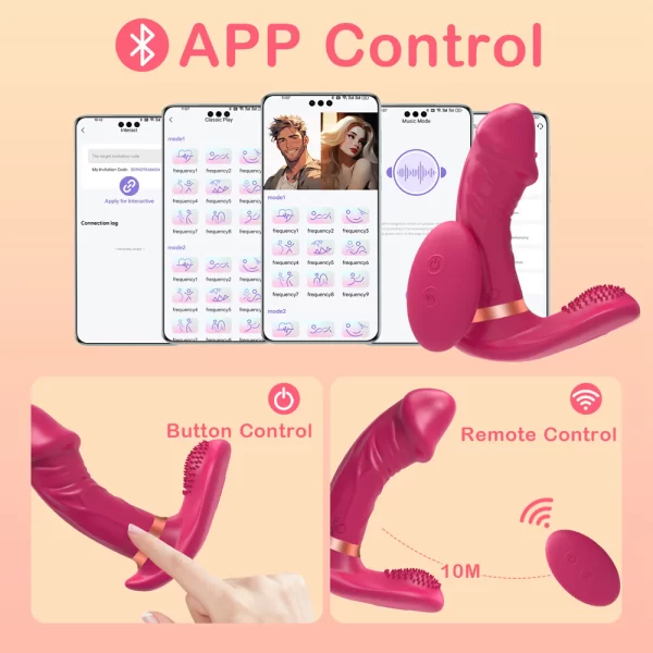 Cerberus Deep Wearable Dildo Swing Fun