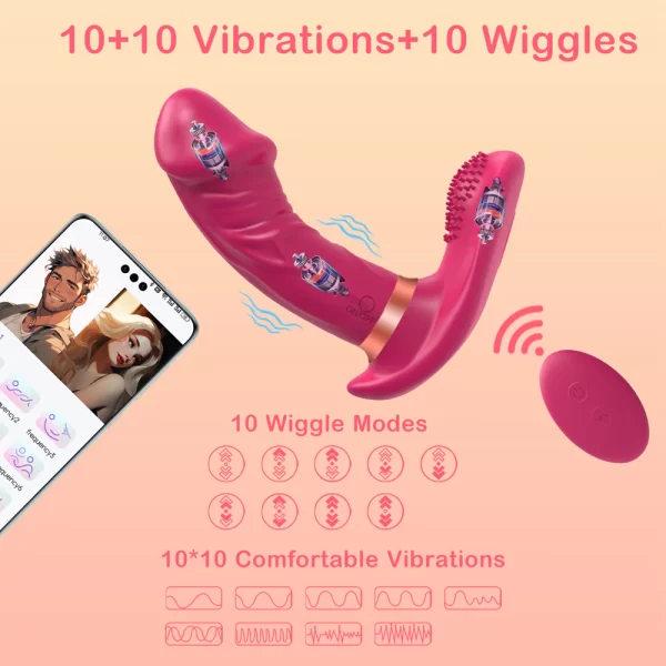 Cerberus Deep Wearable Dildo Swing Fun