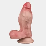 Dual-Density Short & Thick Dildo 5.5 Inches