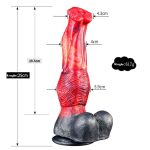 Horse Cock Dildo Realistic Design 9.8 Inches