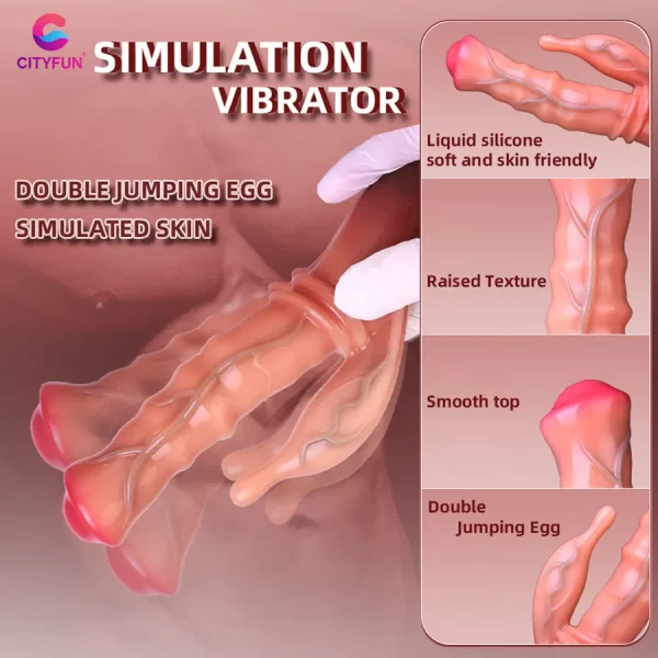 Horse Rabbit Dildo 10 Thrilling Vibrations