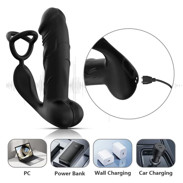 Johnny - Realistic Glan Prostate Massager