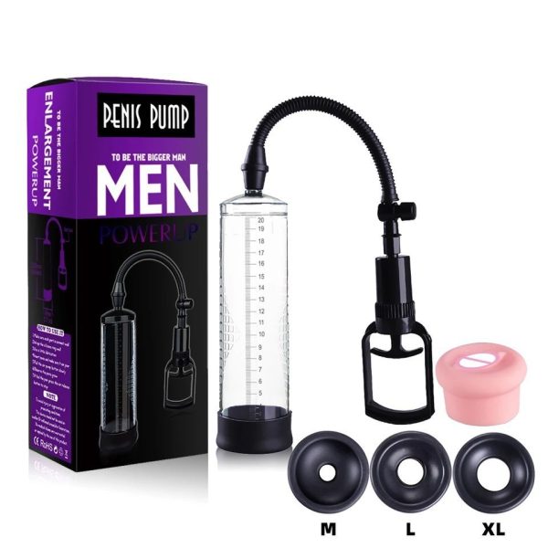 Male Stroker Manual Pump Detachable Design