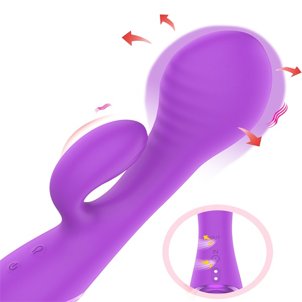 Inflatable Vibrator G Spot & Rabbit Design