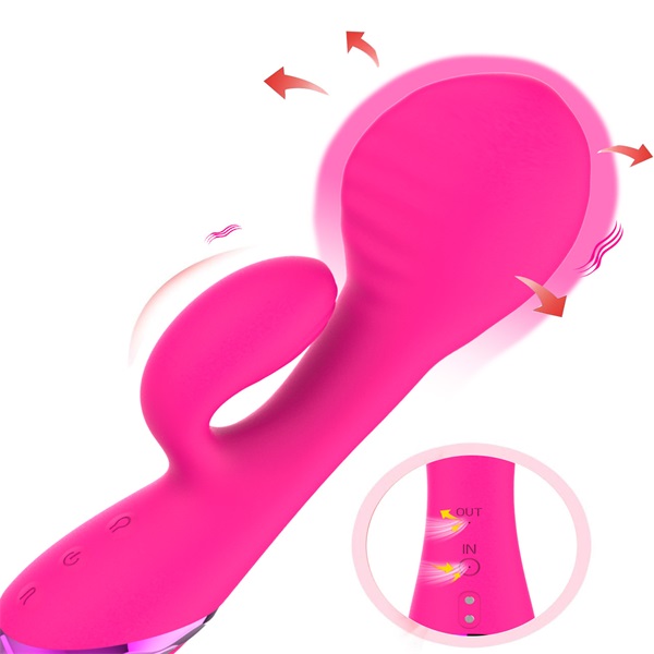 Inflatable Vibrator G Spot & Rabbit Design