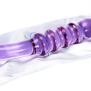 Rain Ribbed Dildo 8.4 Inches