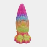 Rainbow Dragon Monster Dildo Glow in the Dark