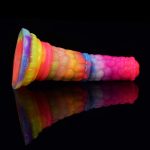 Rainbow Horse Dildo Luminous