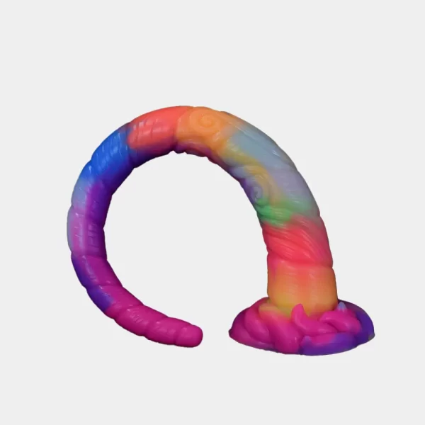 Rainbow Unicorn Dildo Luminous