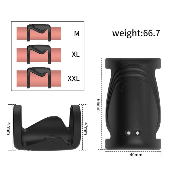 Remote Control Variable Speed Vibrating Cock Ring