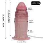 Squirting Butt Plug Realistic Penis Design