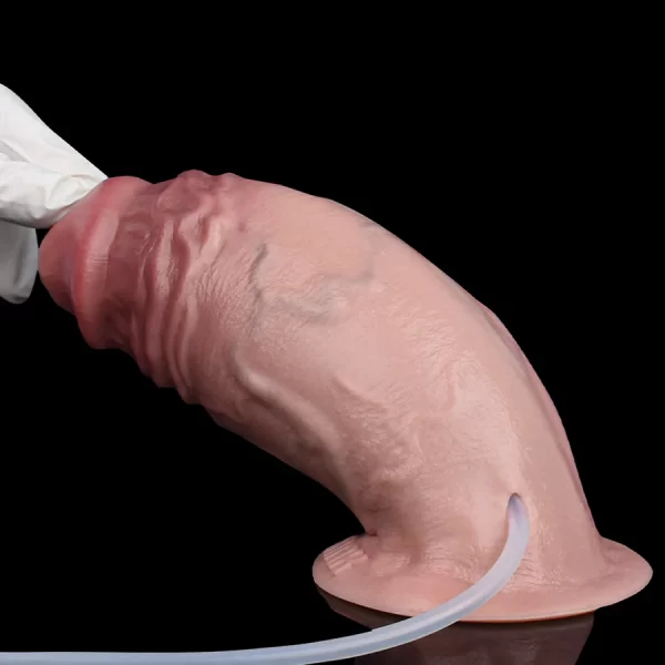 Squirting Butt Plug Realistic Penis Design