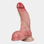 Suction Cup Dual Layer Dildo 7 Inches