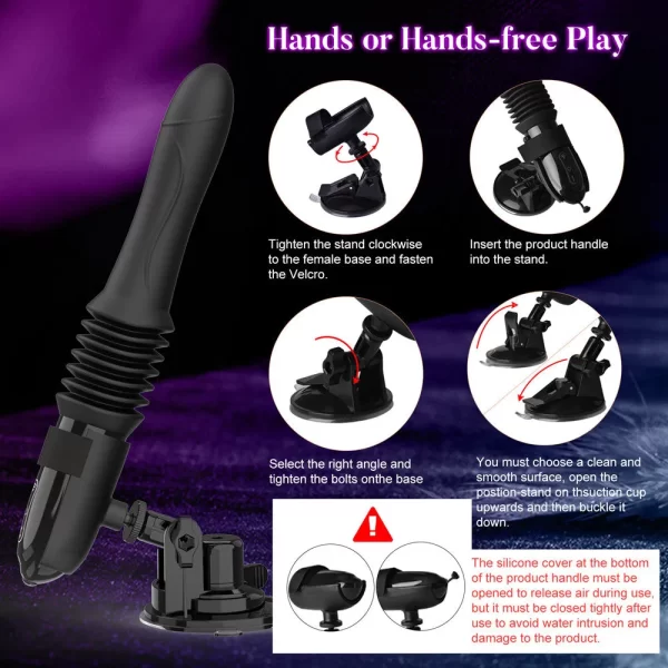 Auto Dildo Handsfree Machine 10 Inches