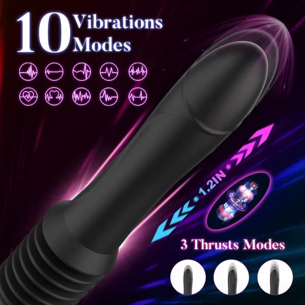 Auto Dildo Handsfree Machine 10 Inches