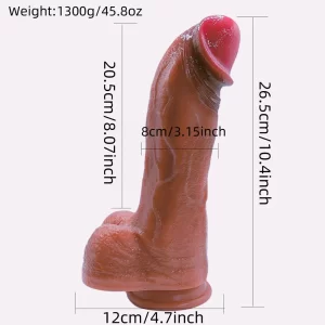 Big Head 10 Inches Realistic Thick Dildo