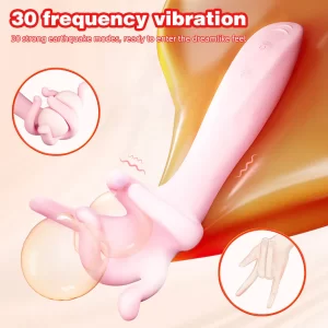 Five-Finger Breast Vibrator Bionic Design