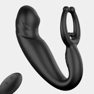 Multifunctional Vibrating Prostate Anal Plug with Remote Control