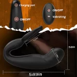 Multifunctional Vibrating Prostate Anal Plug with Remote Control