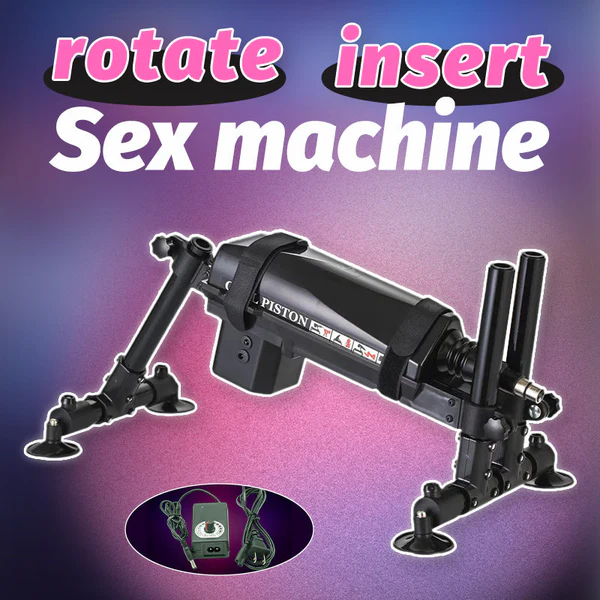 Portable Rotating & Telescopic Remote Control Cannon Dildo