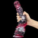 Skull Butt Plug Dildo 8.66 Inches