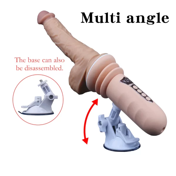 Thrusting Dildo Holder With Suction Cup 4 Colors