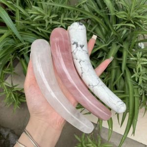 White turquoise Horn Tip Sex Massager (6)