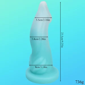 Dolphin Dildo Liquid Silicone 9 Inches