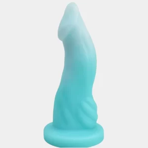 Blue Dolphin Dildo Liquid Silicone 9 Inches